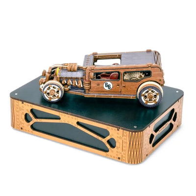 WOODEN.CITY – Hot Rod Le | 3D Holzpuzzle - Lama Welt
