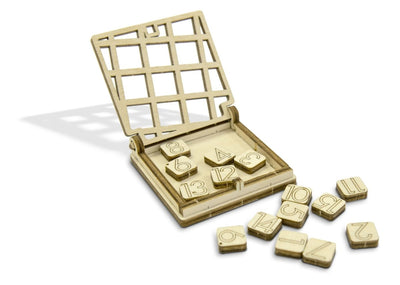 WOODEN.CITY – Iq - Rätsel (Fünfzehn) | 3D Holzpuzzle - Lama Welt