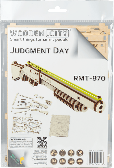 WOODEN.CITY – Judgment Day Rmt - 870 | 3D Holzpuzzle - Lama Welt