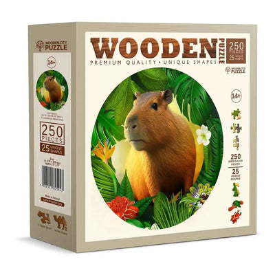 WOODEN.CITY – Kapibara | 3D Holzpuzzle - Lama Welt