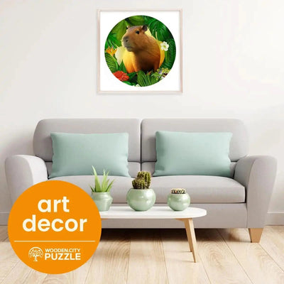 WOODEN.CITY – Kapibara | 3D Holzpuzzle - Lama Welt