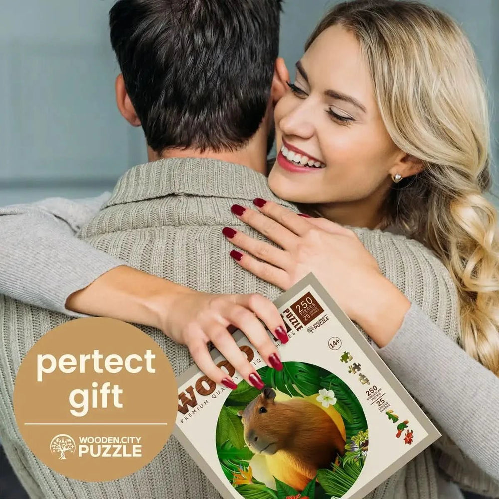 WOODEN.CITY – Kapibara | 3D Holzpuzzle - Lama Welt