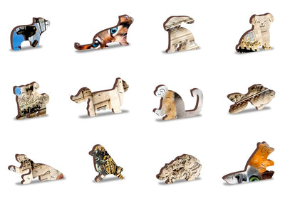 WOODEN.CITY – Kätzchen In London | 3D Holzpuzzle - Lama Welt