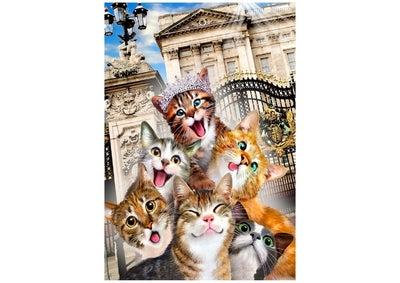 WOODEN.CITY – Kätzchen In London | 3D Holzpuzzle - Lama Welt
