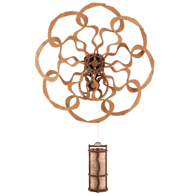 WOODEN.CITY – Kinetische Wandkunst - Skulptur Im Geometrischen Design | 3D Holzpuzzle - Lama Welt