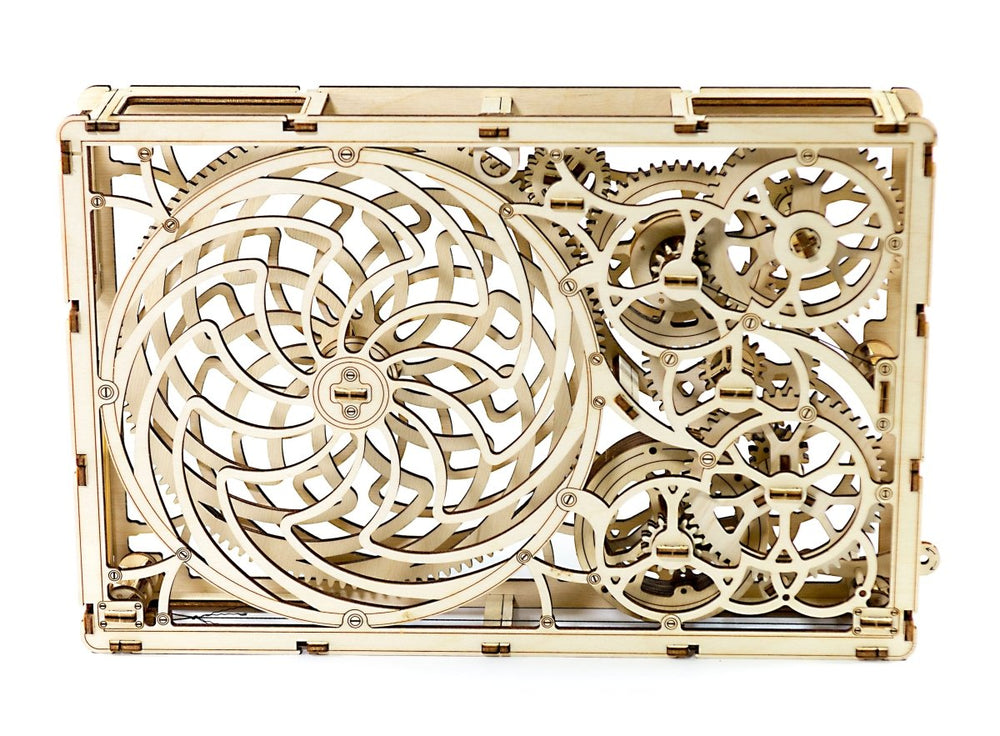 WOODEN.CITY – Kinetisches Bild | 3D Holzpuzzle - Lama Welt