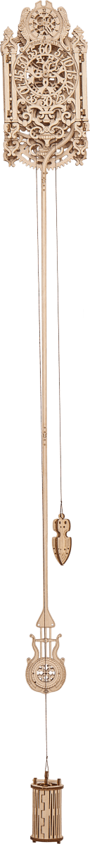 WOODEN.CITY – Königliche Uhr | 3D Holzpuzzle - Lama Welt