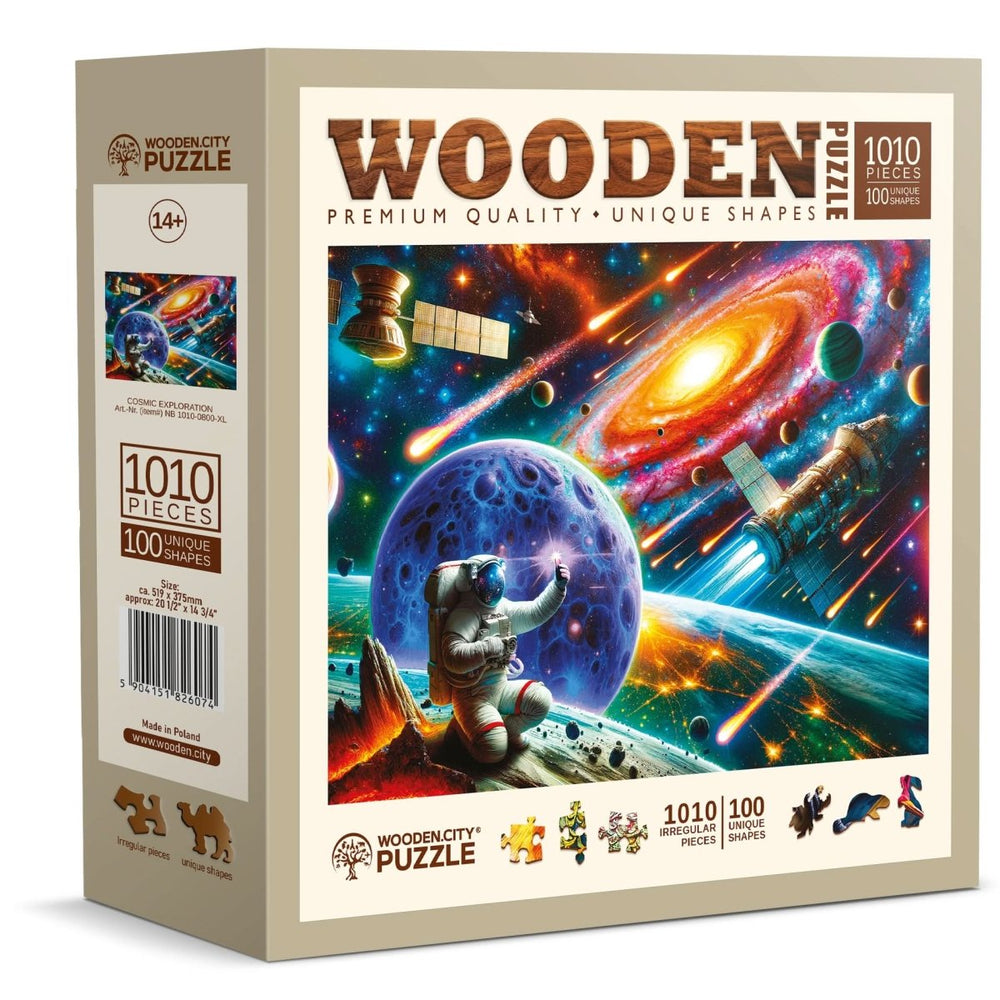 WOODEN.CITY – Kosmische Erkundung | 3D Holzpuzzle - Lama Welt
