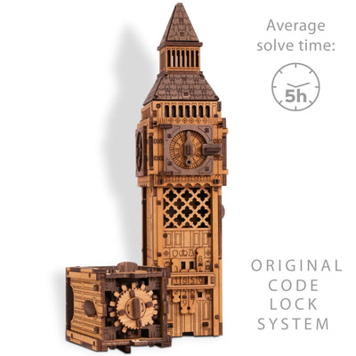 Wooden.City l Big Ben | 3D Holzpuzzle - Lama Welt