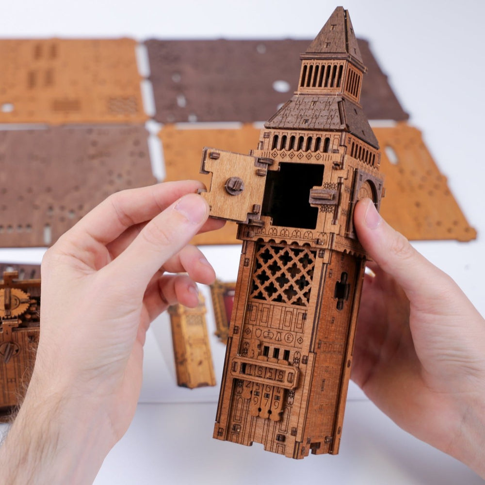 Wooden.City l Big Ben | 3D Holzpuzzle - Lama Welt