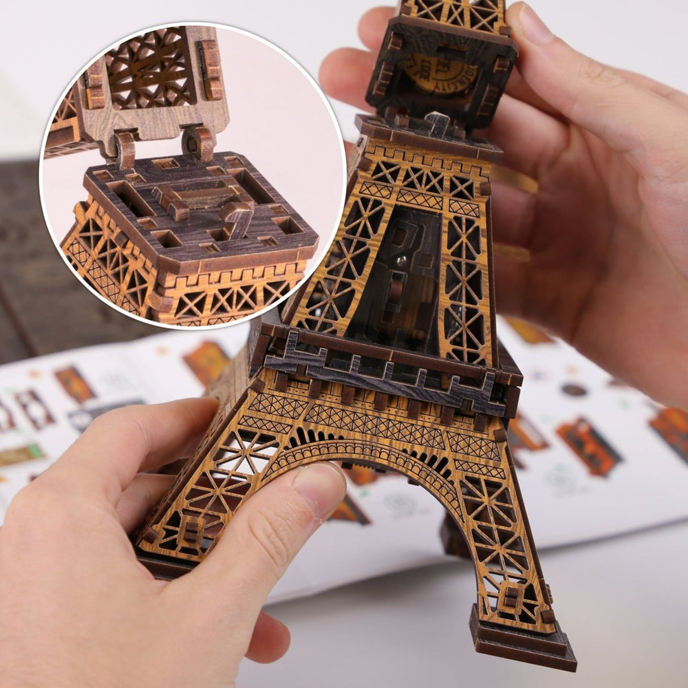 Wooden.City l Eiffelturm | 3D Holzpuzzle - Lama Welt