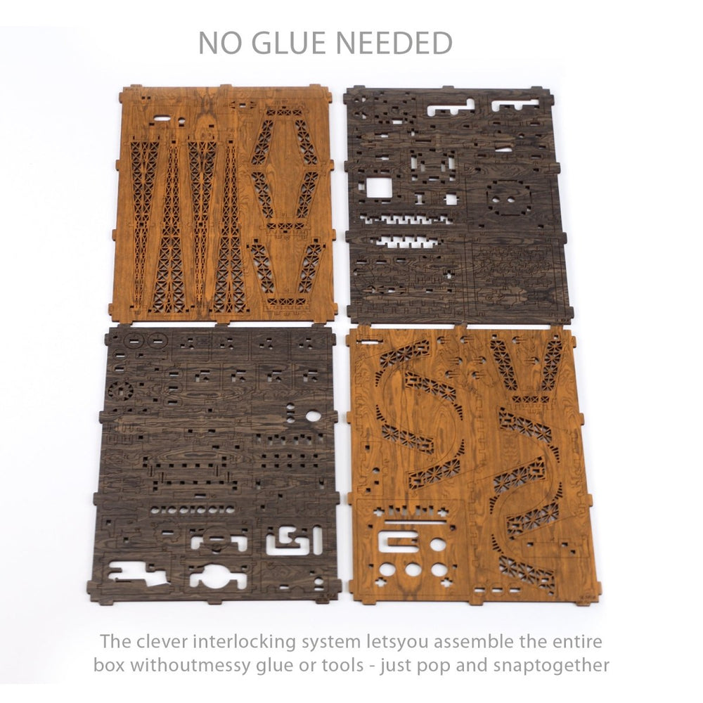 Wooden.City l Eiffelturm | 3D Holzpuzzle - Lama Welt