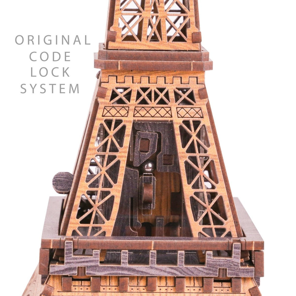 Wooden.City l Eiffelturm | 3D Holzpuzzle - Lama Welt
