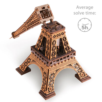 Wooden.City l Eiffelturm | 3D Holzpuzzle - Lama Welt