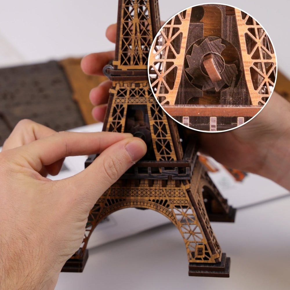 Wooden.City l Eiffelturm | 3D Holzpuzzle - Lama Welt