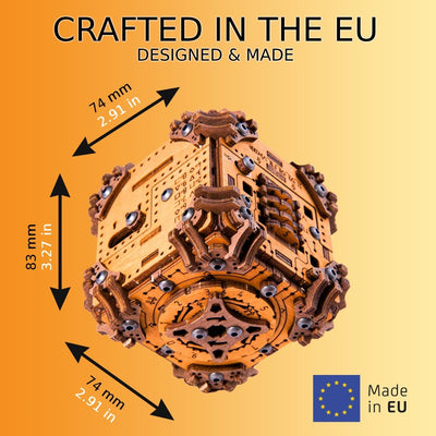 Wooden.City l Tesseract Holz Puzzle Box l Rätselbox - Lama Welt