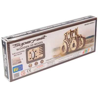 WOODEN.CITY – Lastwagen 1 | 3D Holzpuzzle - Lama Welt