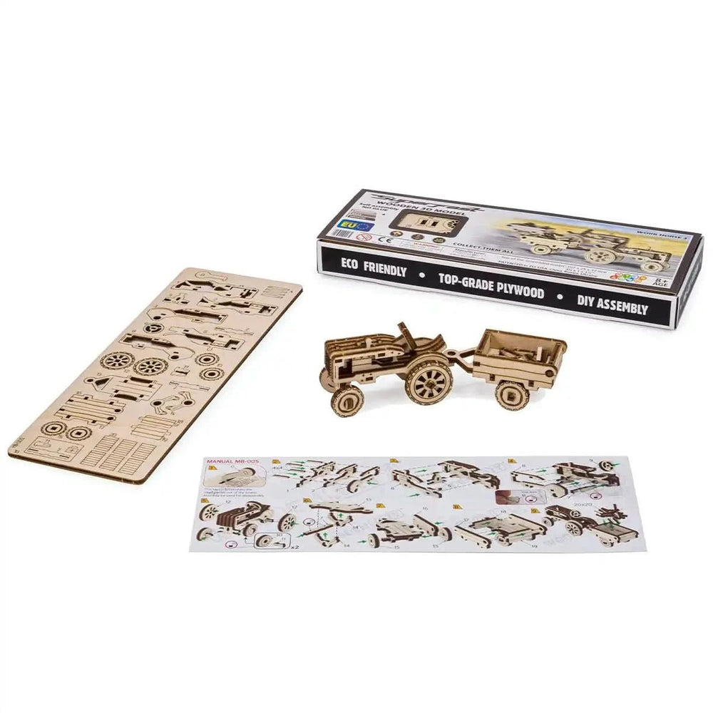 WOODEN.CITY – Lastwagen 3 | 3D Holzpuzzle - Lama Welt