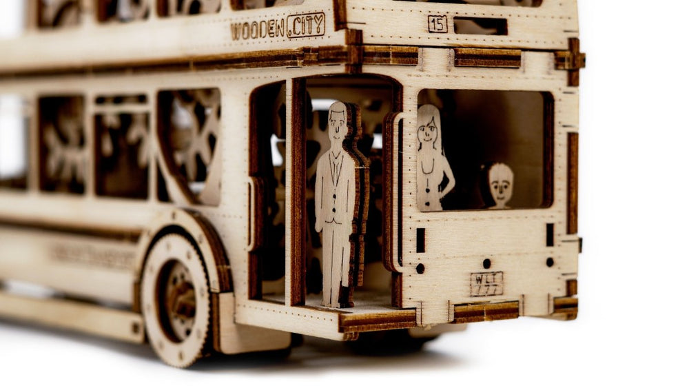 WOODEN.CITY – London Bus | 3D Holzpuzzle - Lama Welt