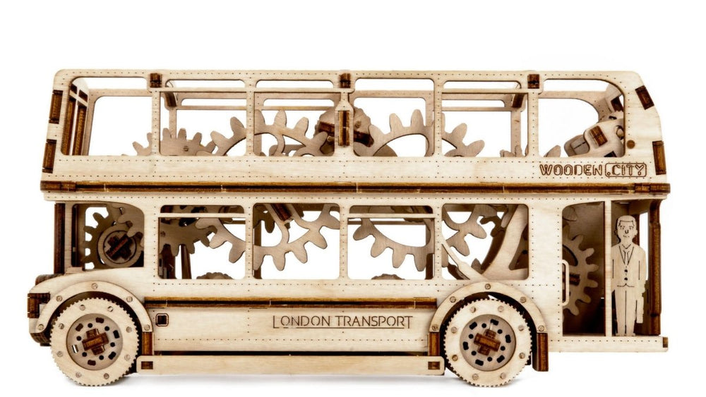 WOODEN.CITY – London Bus | 3D Holzpuzzle - Lama Welt