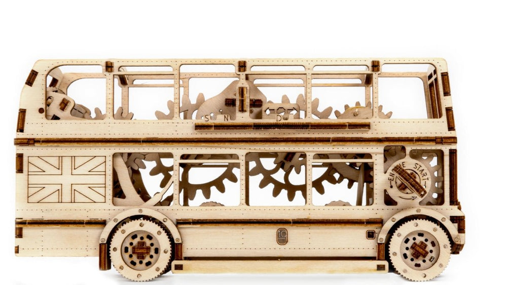 WOODEN.CITY – London Bus | 3D Holzpuzzle - Lama Welt
