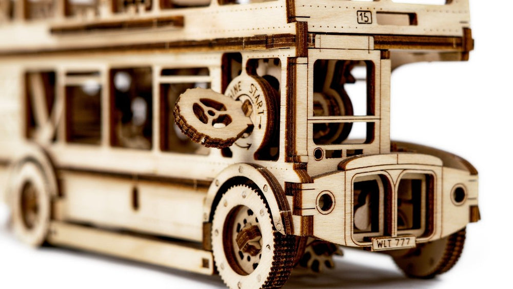 WOODEN.CITY – London Bus | 3D Holzpuzzle - Lama Welt