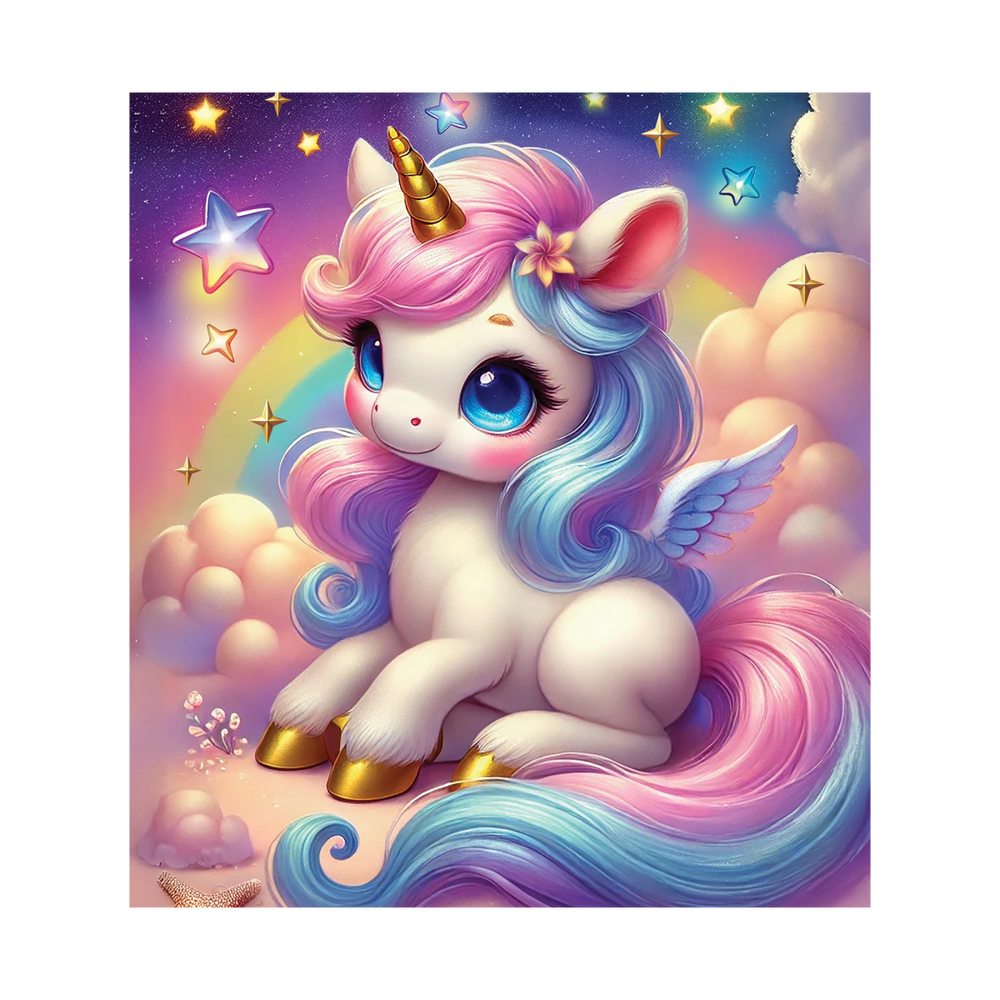 WOODEN.CITY – Magische Einhornträume | 3D Holzpuzzle - Lama Welt