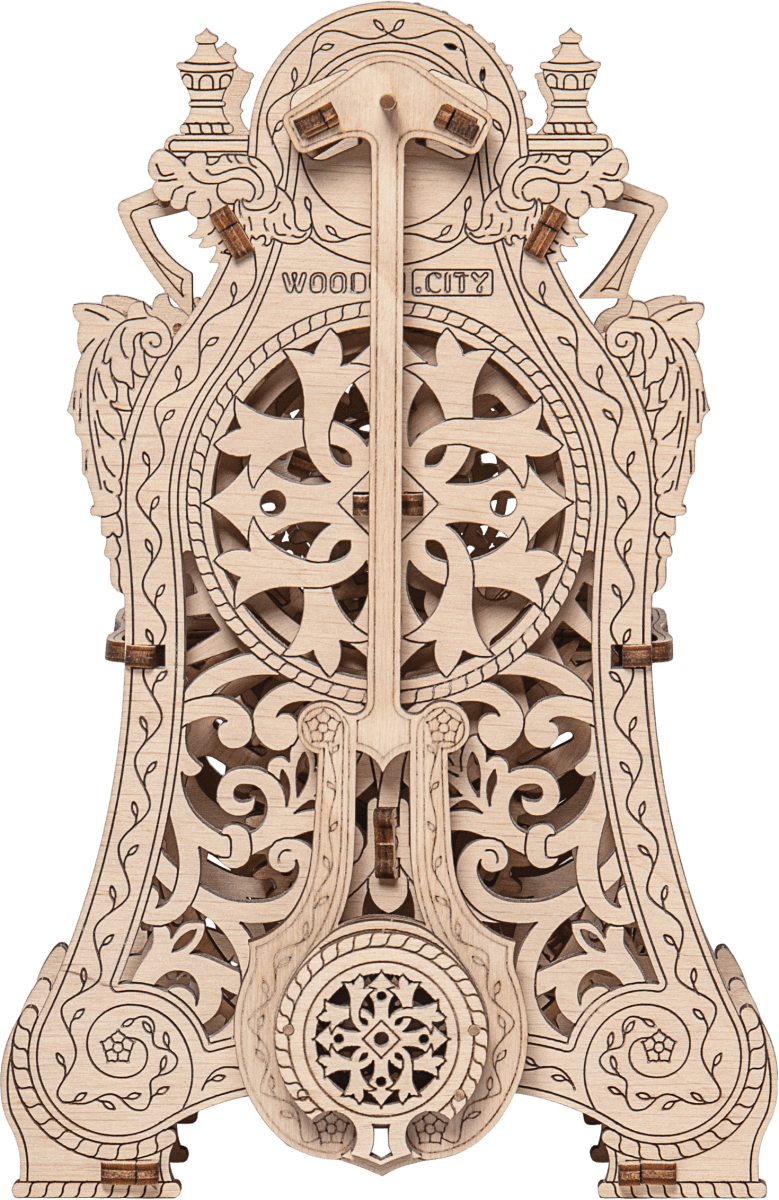 WOODEN.CITY – Magische Uhr | 3D Holzpuzzle - Lama Welt