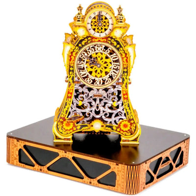 WOODEN.CITY – Magische Uhr Le | 3D Holzpuzzle - Lama Welt