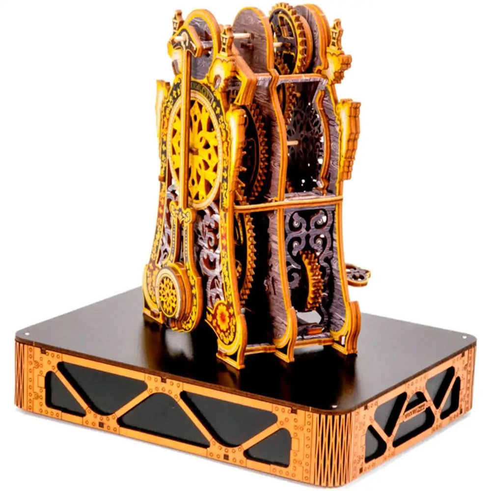 WOODEN.CITY – Magische Uhr Le | 3D Holzpuzzle - Lama Welt