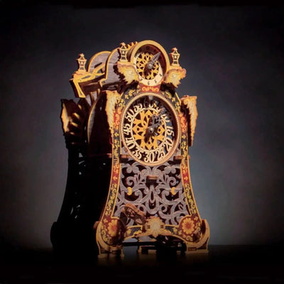 WOODEN.CITY – Magische Uhr Le | 3D Holzpuzzle - Lama Welt