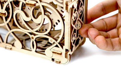 WOODEN.CITY – Mechanisches Bild | 3D Holzpuzzle - Lama Welt