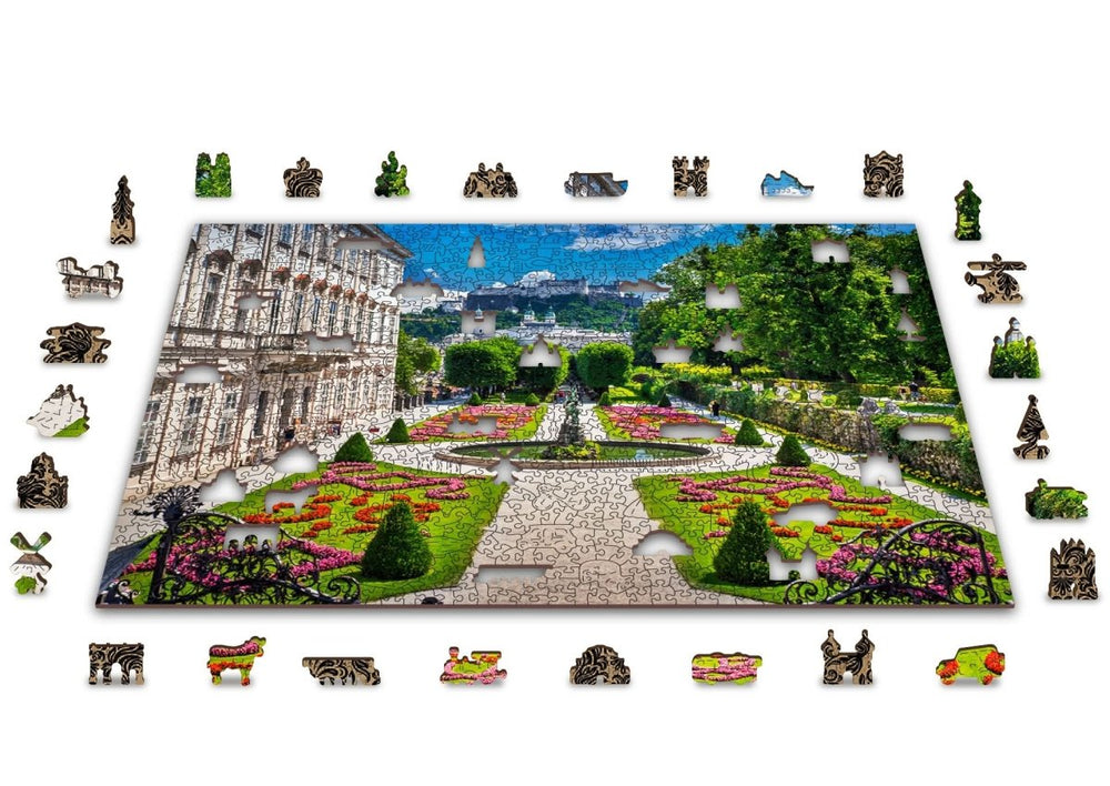 WOODEN.CITY – Mirabellpalast Und Schloss Salzburg | 3D Holzpuzzle - Lama Welt
