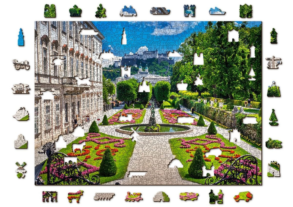 WOODEN.CITY – Mirabellpalast Und Schloss Salzburg | 3D Holzpuzzle - Lama Welt