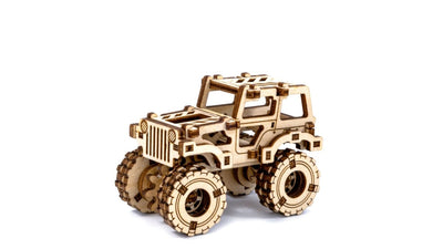 WOODEN.CITY – Monstertruck 1 | 3D Holzpuzzle - Lama Welt