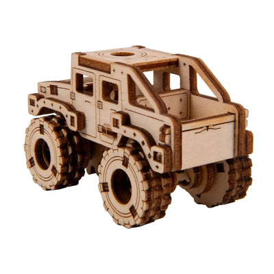 WOODEN.CITY – Monstertruck 2 | 3D Holzpuzzle - Lama Welt