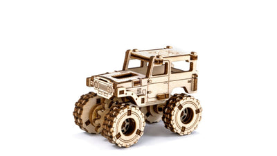 WOODEN.CITY – Monstertruck 5 | 3D Holzpuzzle - Lama Welt
