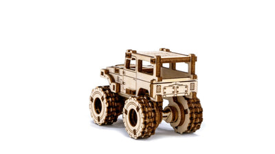 WOODEN.CITY – Monstertruck 5 | 3D Holzpuzzle - Lama Welt