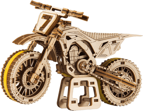 WOODEN.CITY – Motocross | 3D Holzpuzzle - Lama Welt
