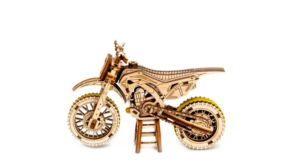 WOODEN.CITY – Motocross | 3D Holzpuzzle - Lama Welt