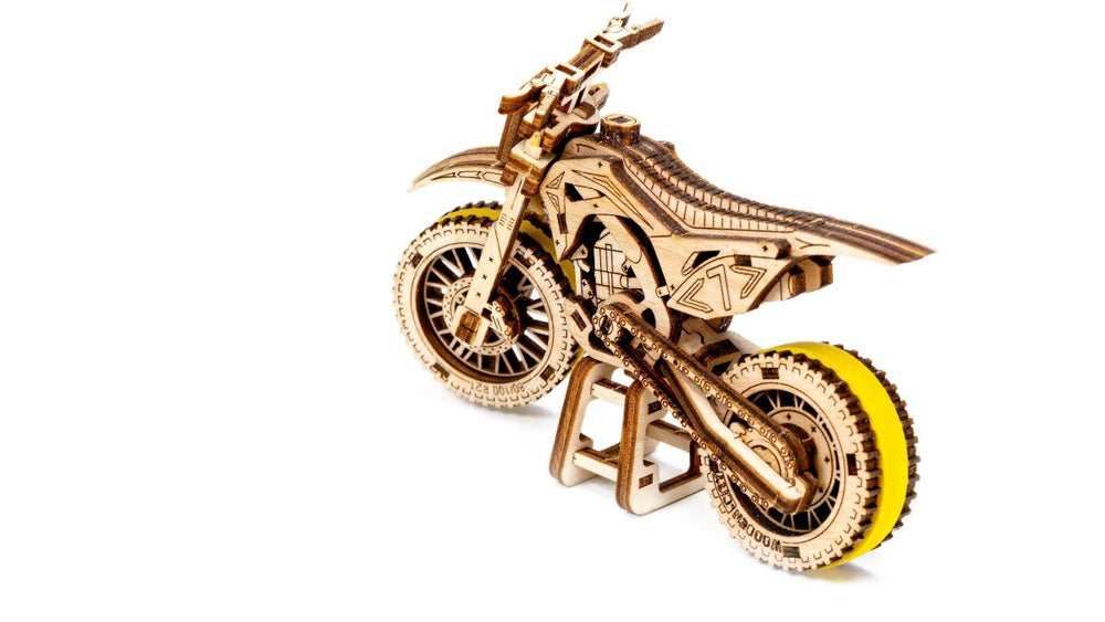 WOODEN.CITY – Motocross | 3D Holzpuzzle - Lama Welt