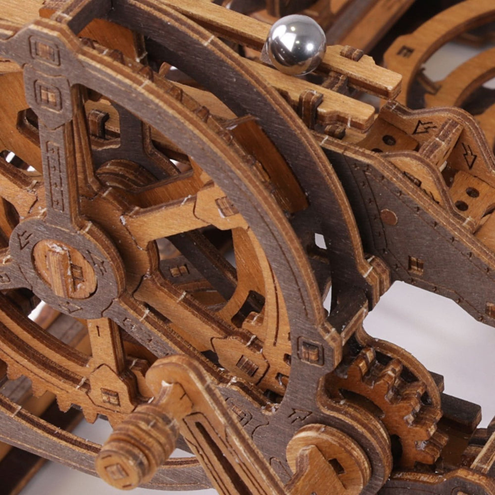 WOODEN.CITY – Murmelbahn | 3D Holzpuzzle - Lama Welt