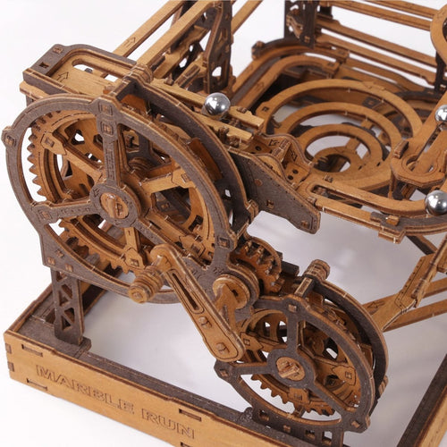 WOODEN.CITY – Murmelbahn | 3D Holzpuzzle - Lama Welt