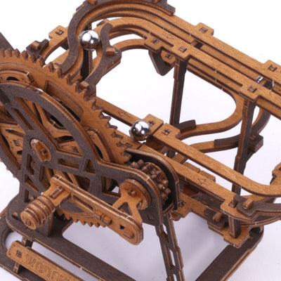 WOODEN.CITY – Murmelbahn Mini | 3D Holzpuzzle - Lama Welt