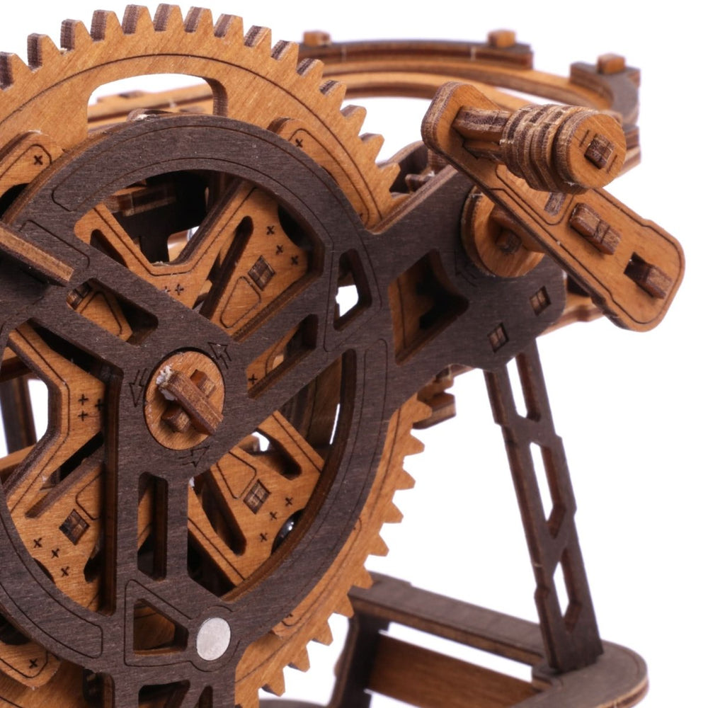 WOODEN.CITY – Murmelbahn Mini | 3D Holzpuzzle - Lama Welt