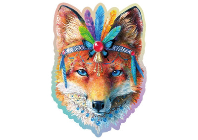 WOODEN.CITY – Mystischer Fuchs 150 | 3D Holzpuzzle - Lama Welt