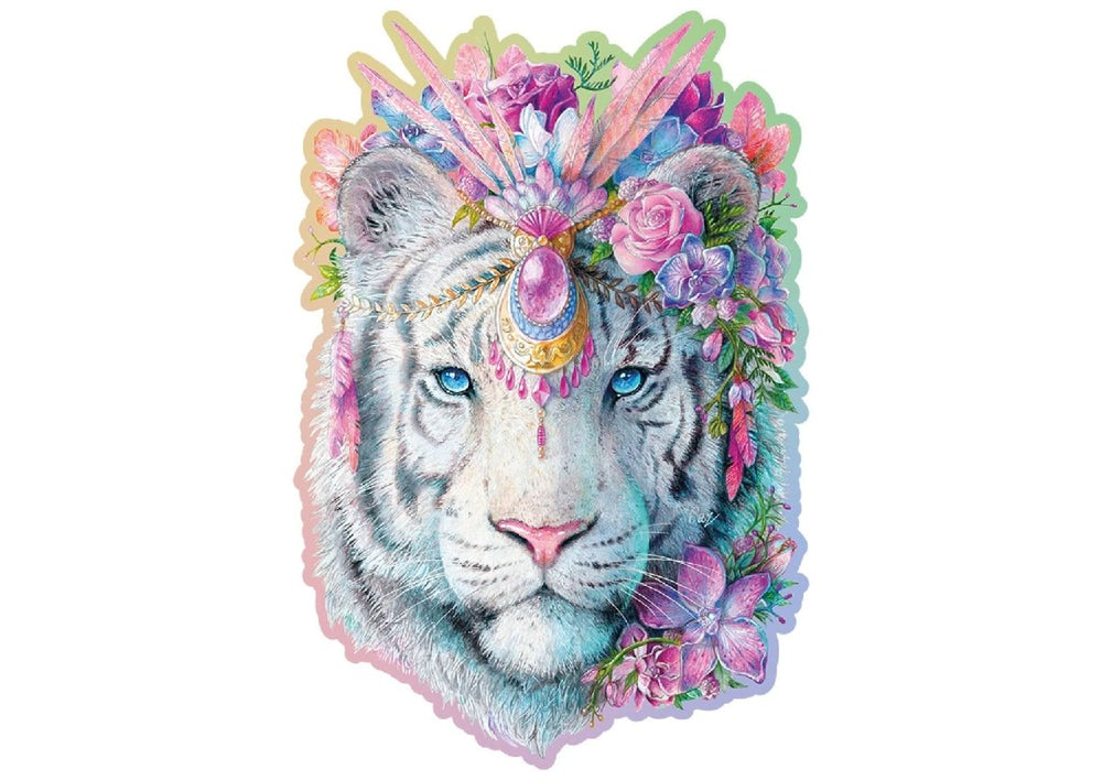 WOODEN.CITY – Mystischer Tiger 250 | 3D Holzpuzzle - Lama Welt