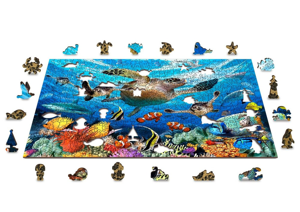 WOODEN.CITY – Ozeanleben | 3D Holzpuzzle - Lama Welt