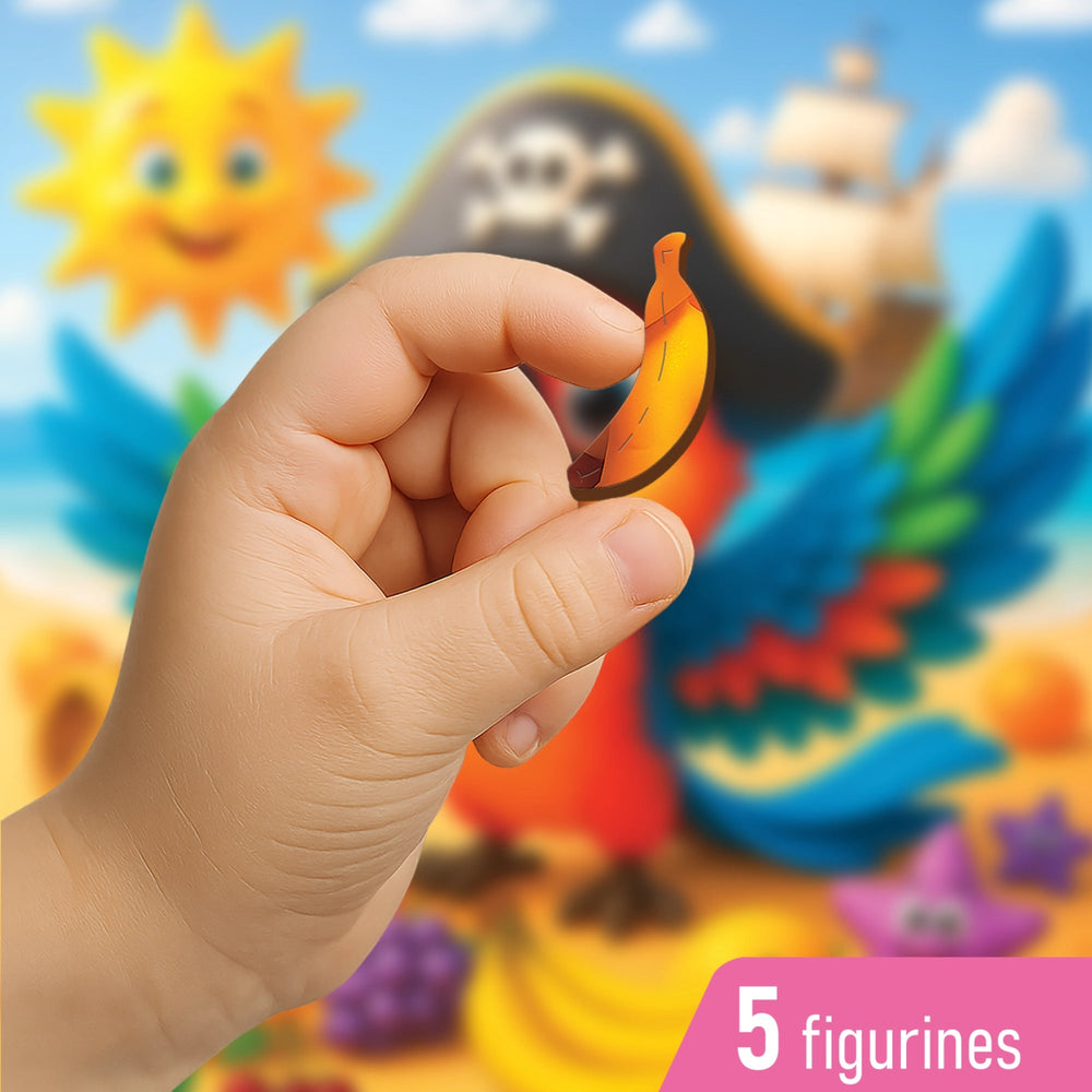 WOODEN.CITY – Piratenpapagei | 3D Holzpuzzle - Lama Welt