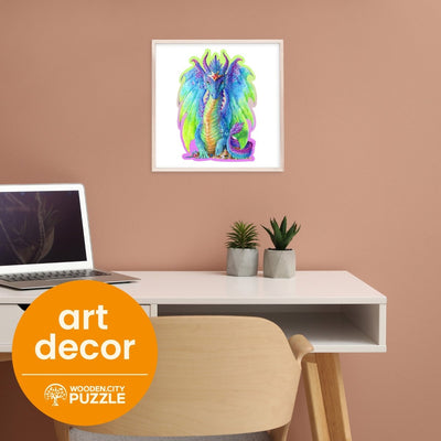 WOODEN.CITY – Prächtiger Drache | 3D Holzpuzzle - Lama Welt